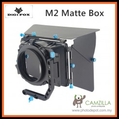 Digi Fox M2 PRO Sunshade Matte Box Mattebox f 15mm Rod Rail DSLR Support Rig